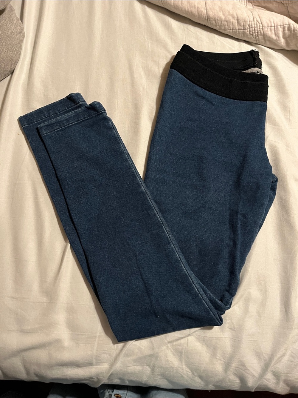 BCBG MaxAzria Mason Denim Leggings - Size M